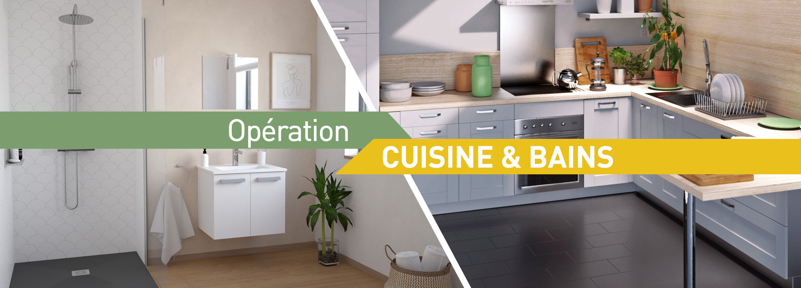 opération Cuisine et Bains - Mr. Bricolage Guadeloupe
